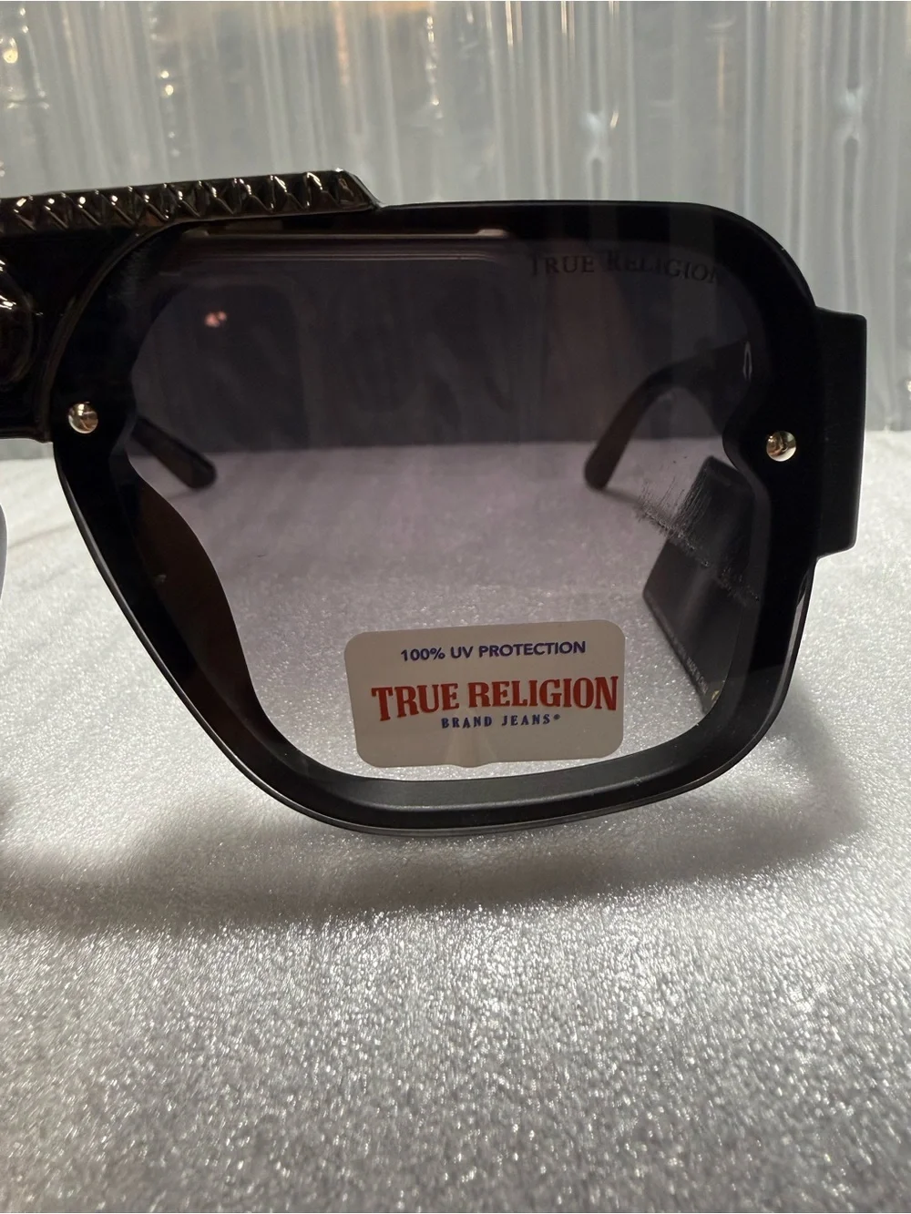 True Religion Oversized Square Shield Sunglasses